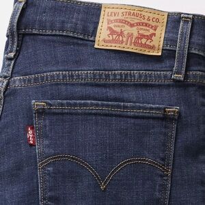 Levi's Plus Size 315 Shaping Bootcut Dark Wash Jeans